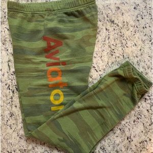 Aviator Nation Camo Sweatpants. Size 14(girls)